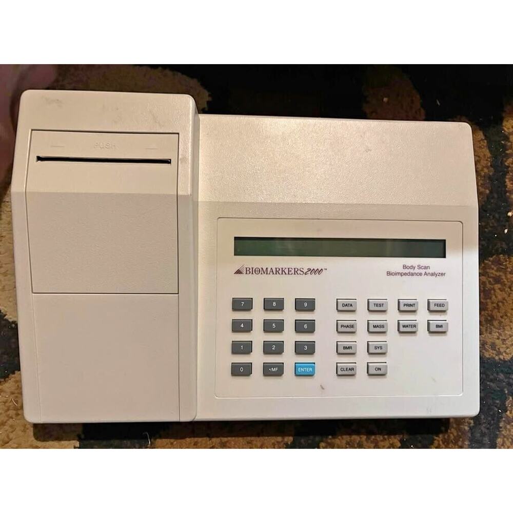 Biomarkers 2000 Body Scan Bioimpedance Analyzer Testing Health Care Machine Unit